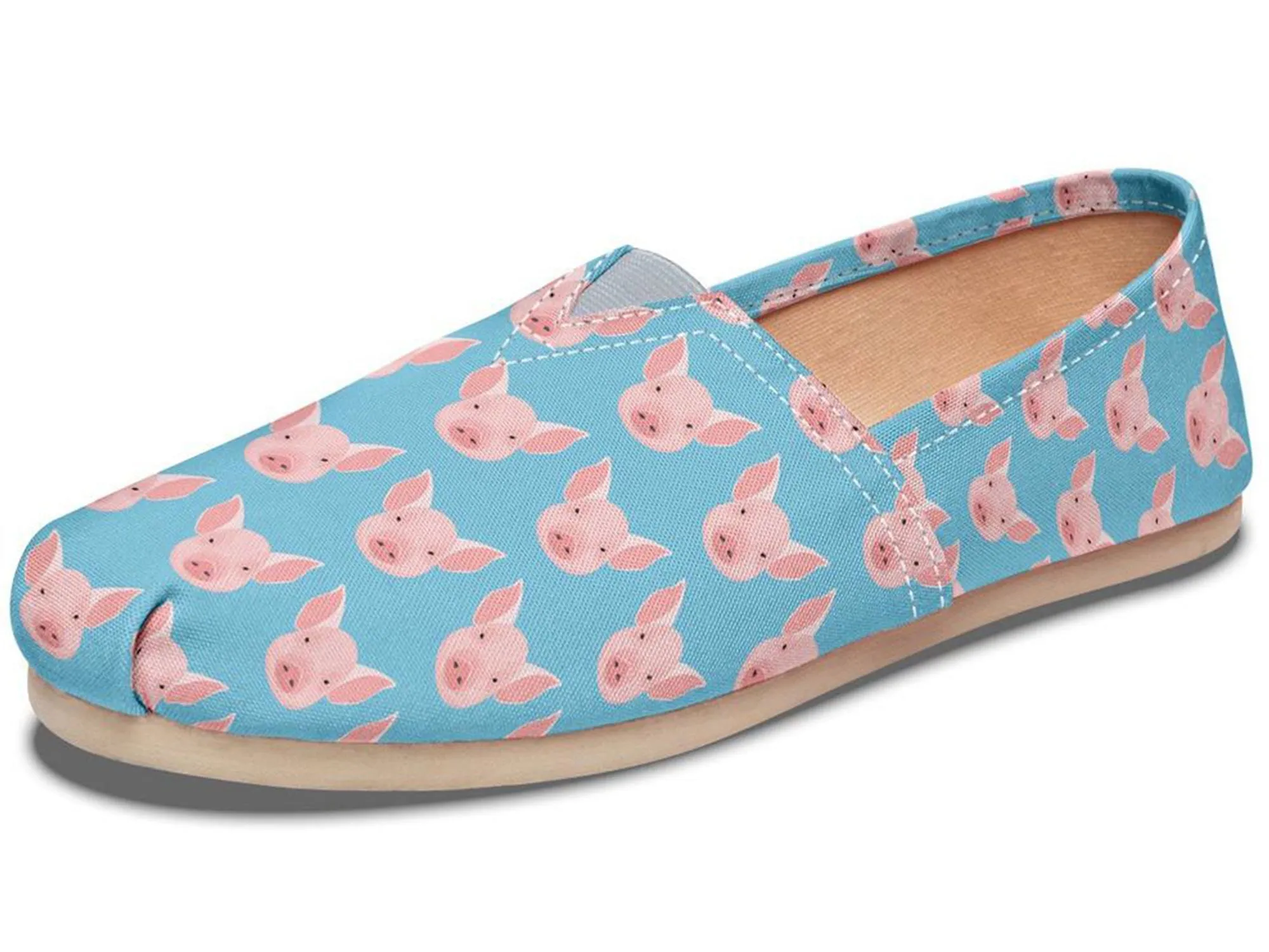 Pig Pattern Casual Shoe