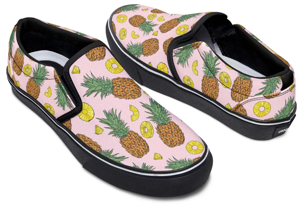 Pineapple Slip-On Shoes