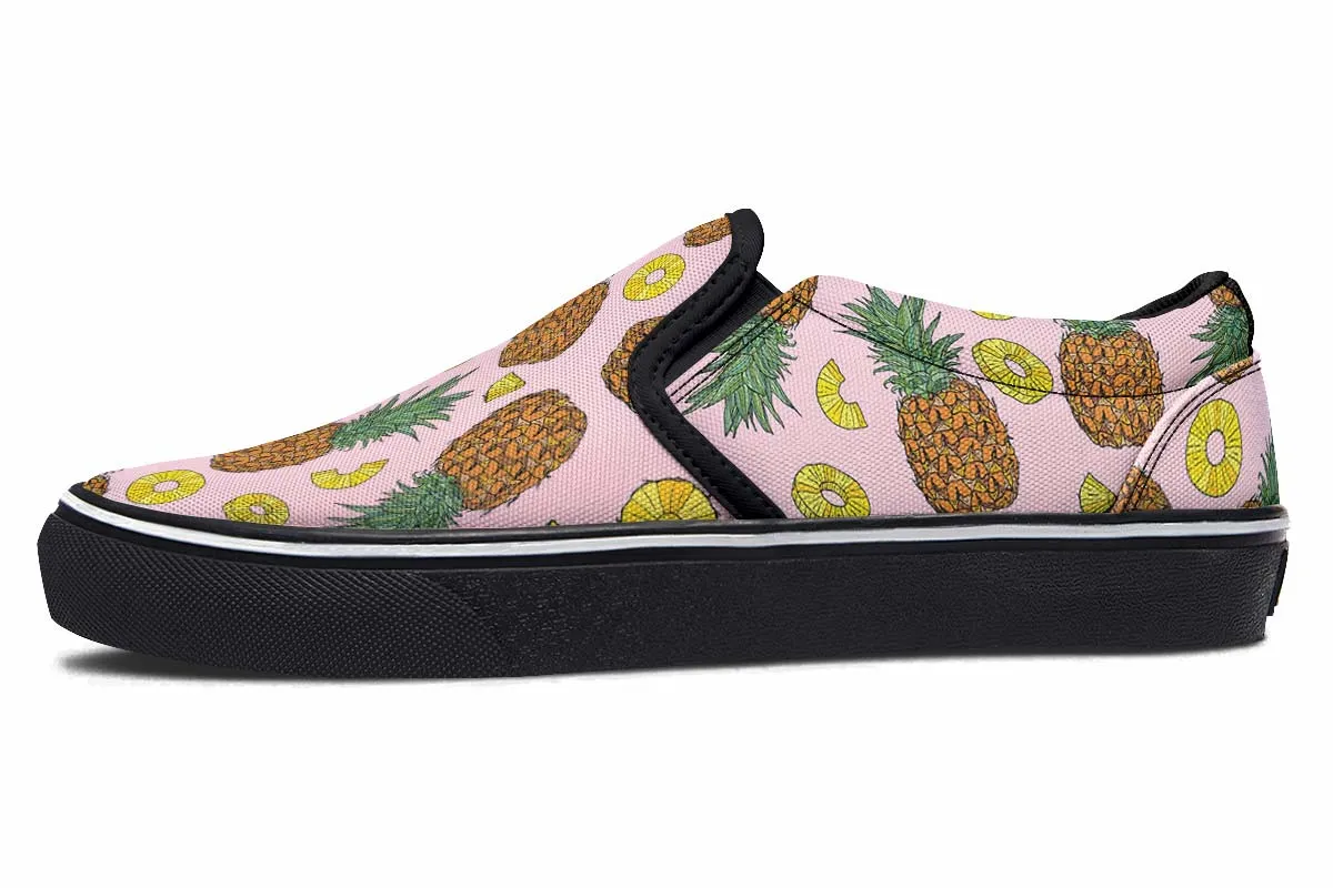 Pineapple Slip-On Shoes