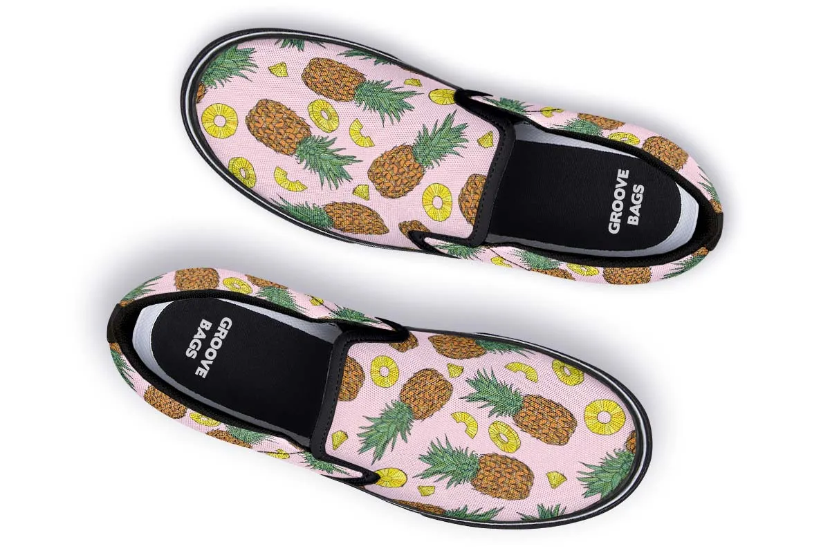 Pineapple Slip-On Shoes