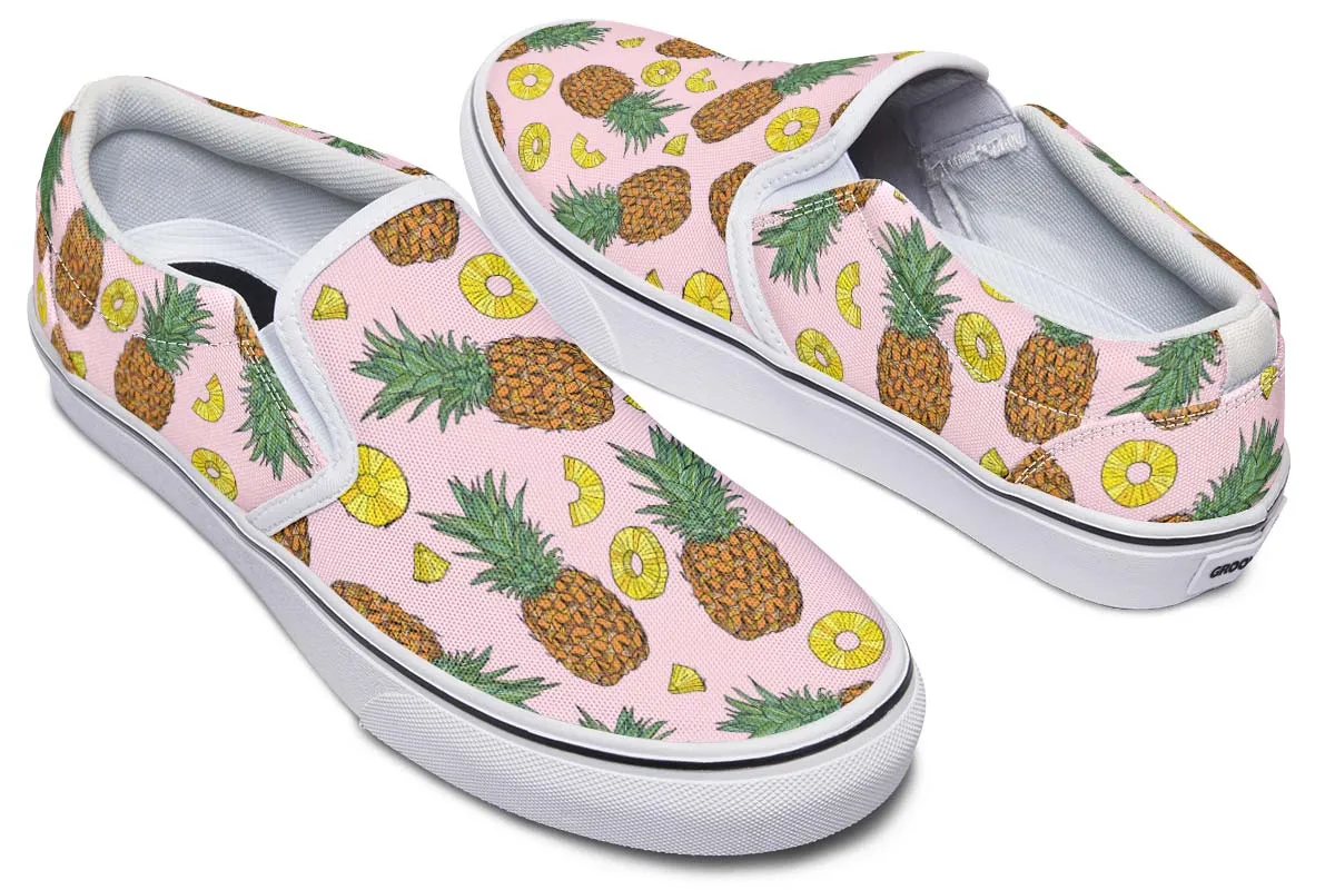 Pineapple Slip-On Shoes