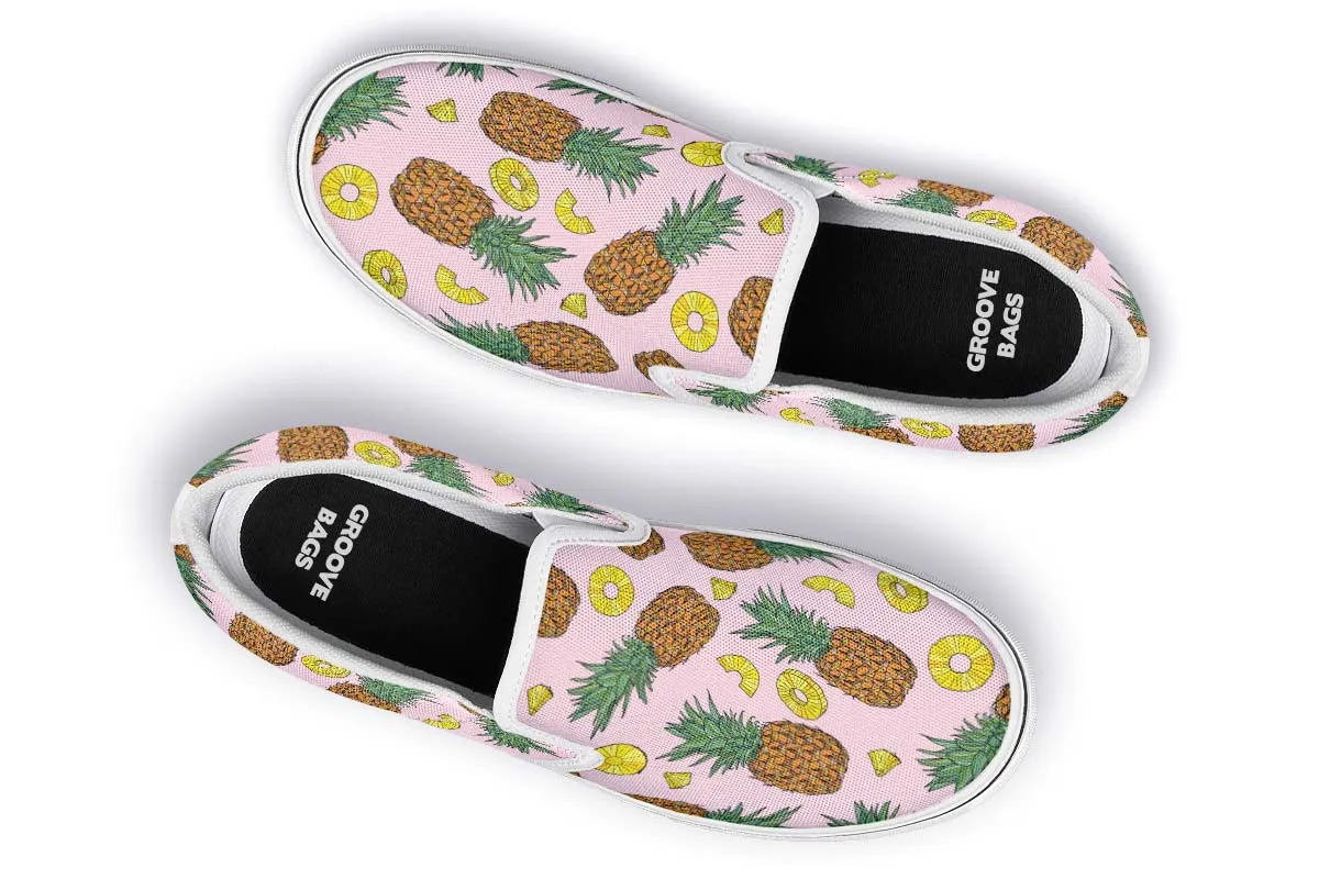 Pineapple Slip-On Shoes