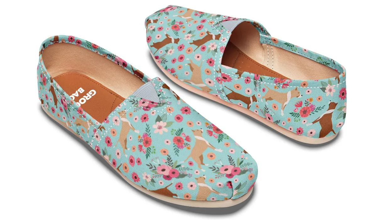 Pit Bull Flower Casual Shoes