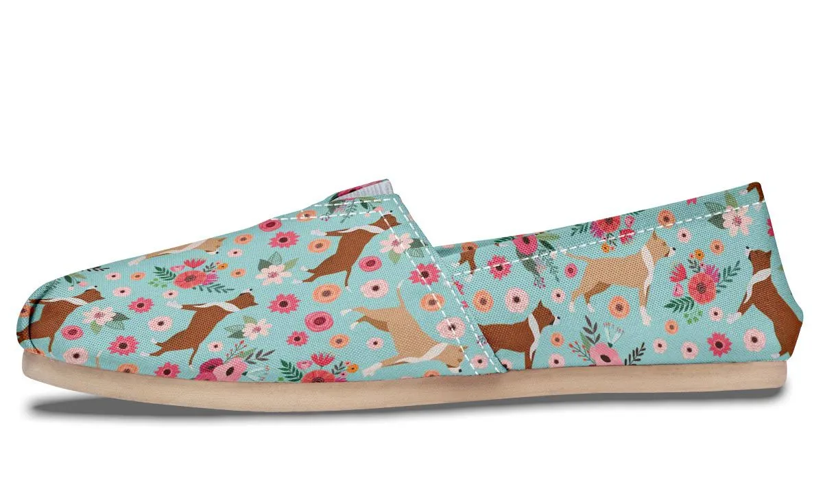 Pit Bull Flower Casual Shoes