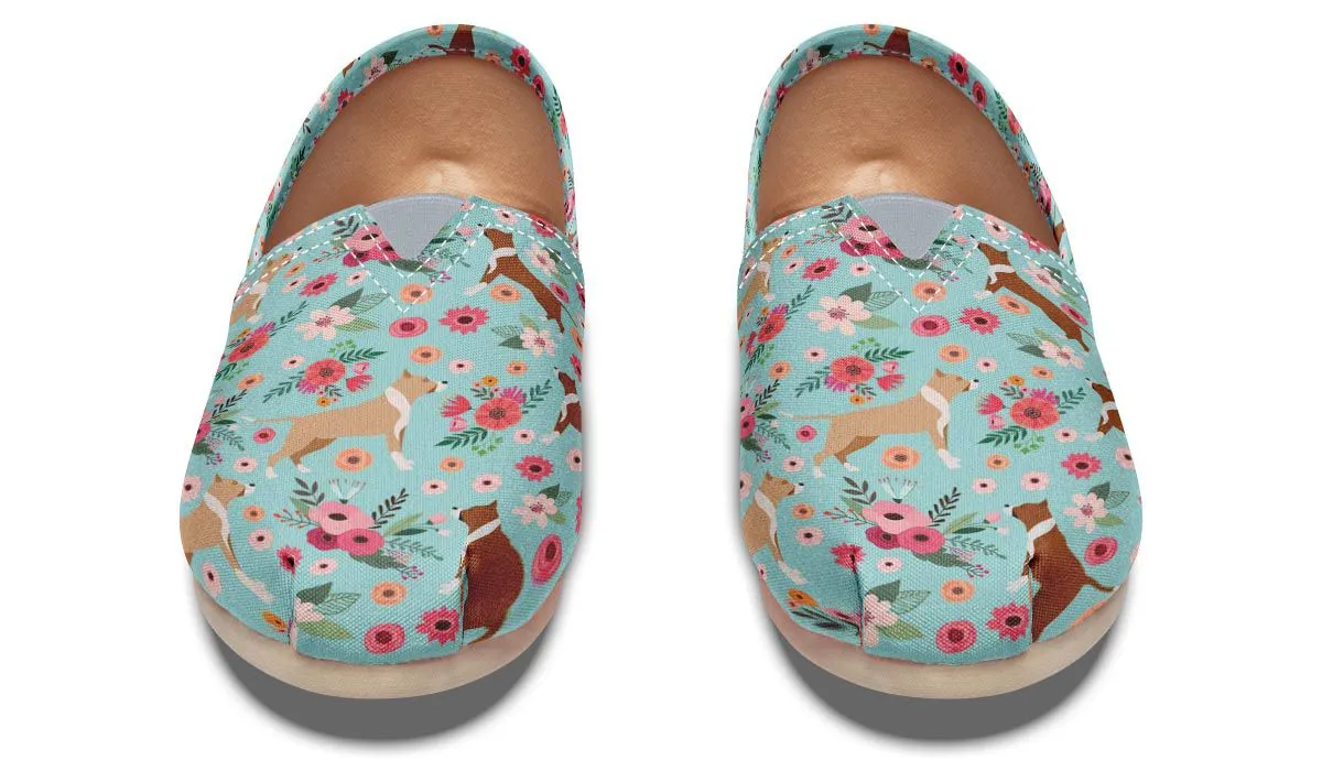 Pit Bull Flower Casual Shoes