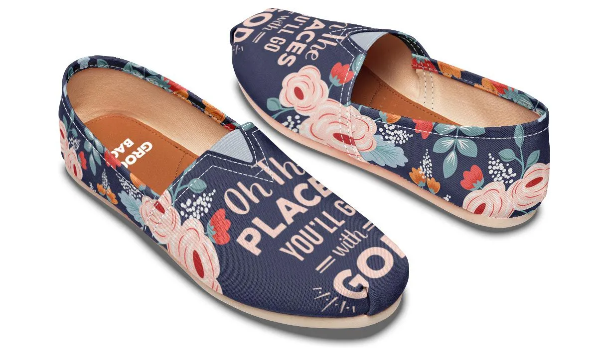 Places With God Casual Shoes
