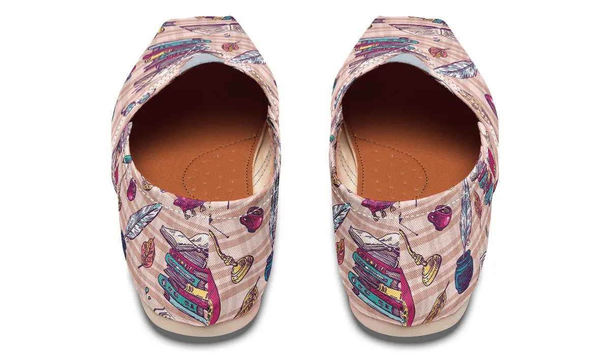Plaid Books Casual Shoes