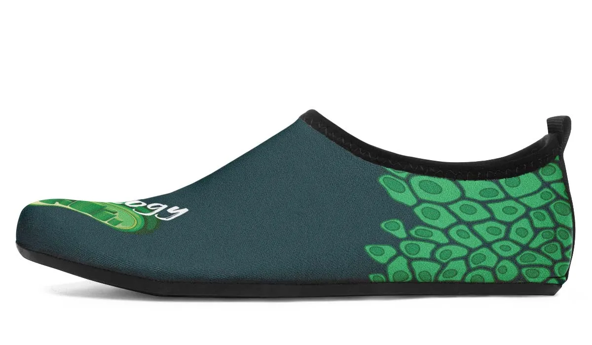 Plant Biology Aqua Barefoot Shoes