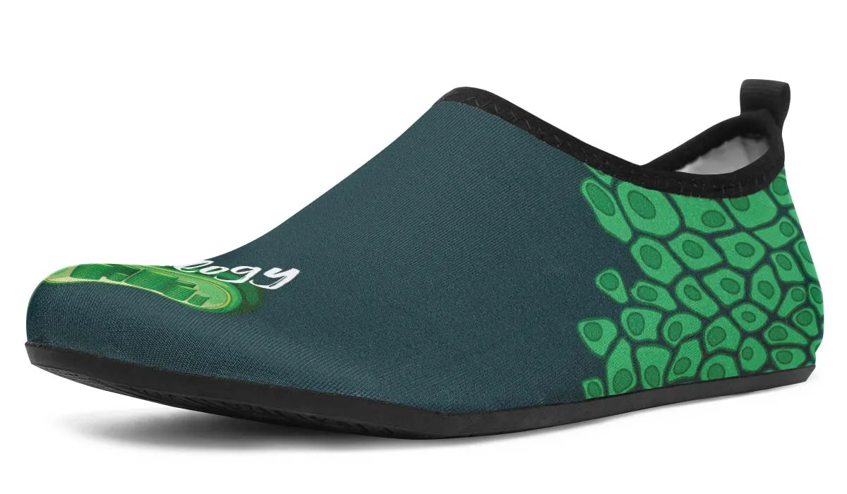 Plant Biology Aqua Barefoot Shoes