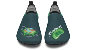 Plant Biology Aqua Barefoot Shoes