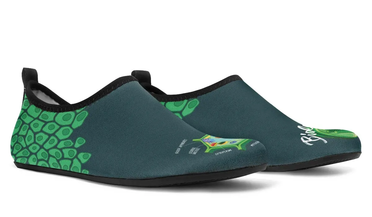 Plant Biology Aqua Barefoot Shoes