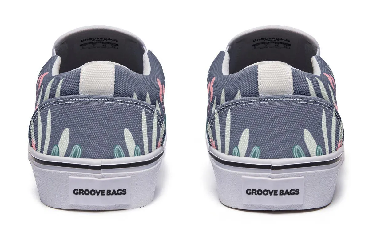 Plants Cats Slip-On Shoes
