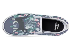 Plants Cats Slip-On Shoes