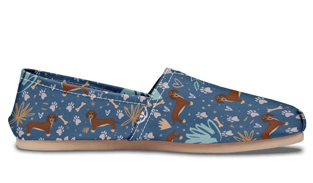 Playful Dachshund Casual Shoes