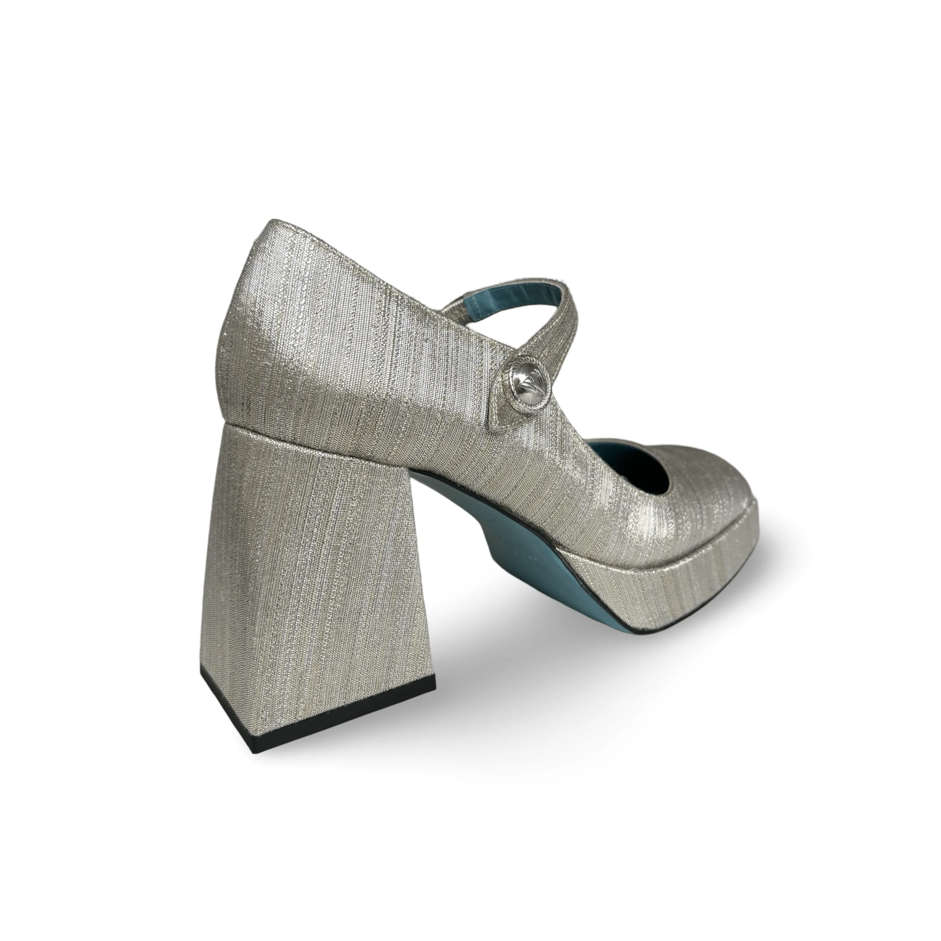 Pluma Metallic Maryjane Pump