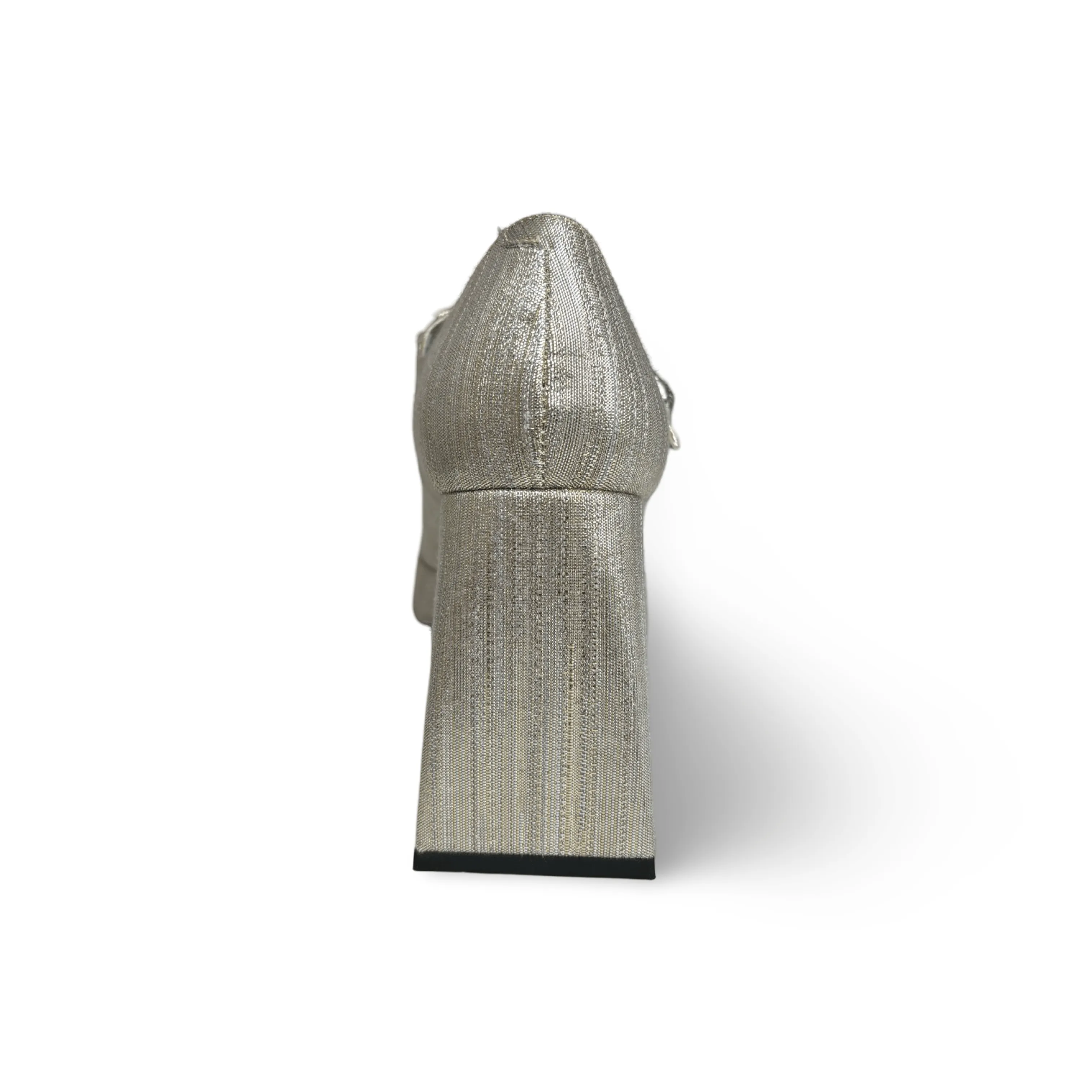 Pluma Metallic Maryjane Pump