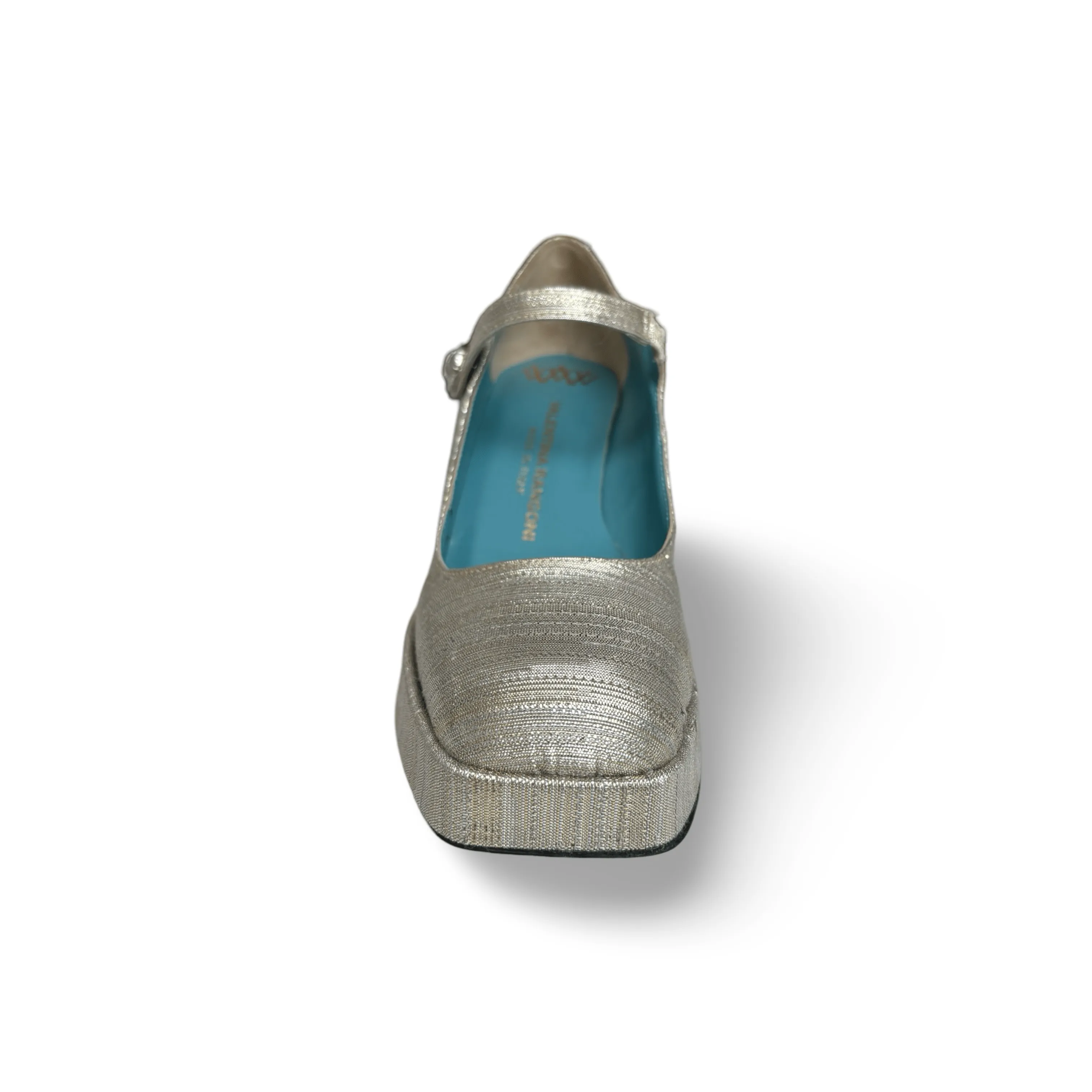 Pluma Metallic Maryjane Pump