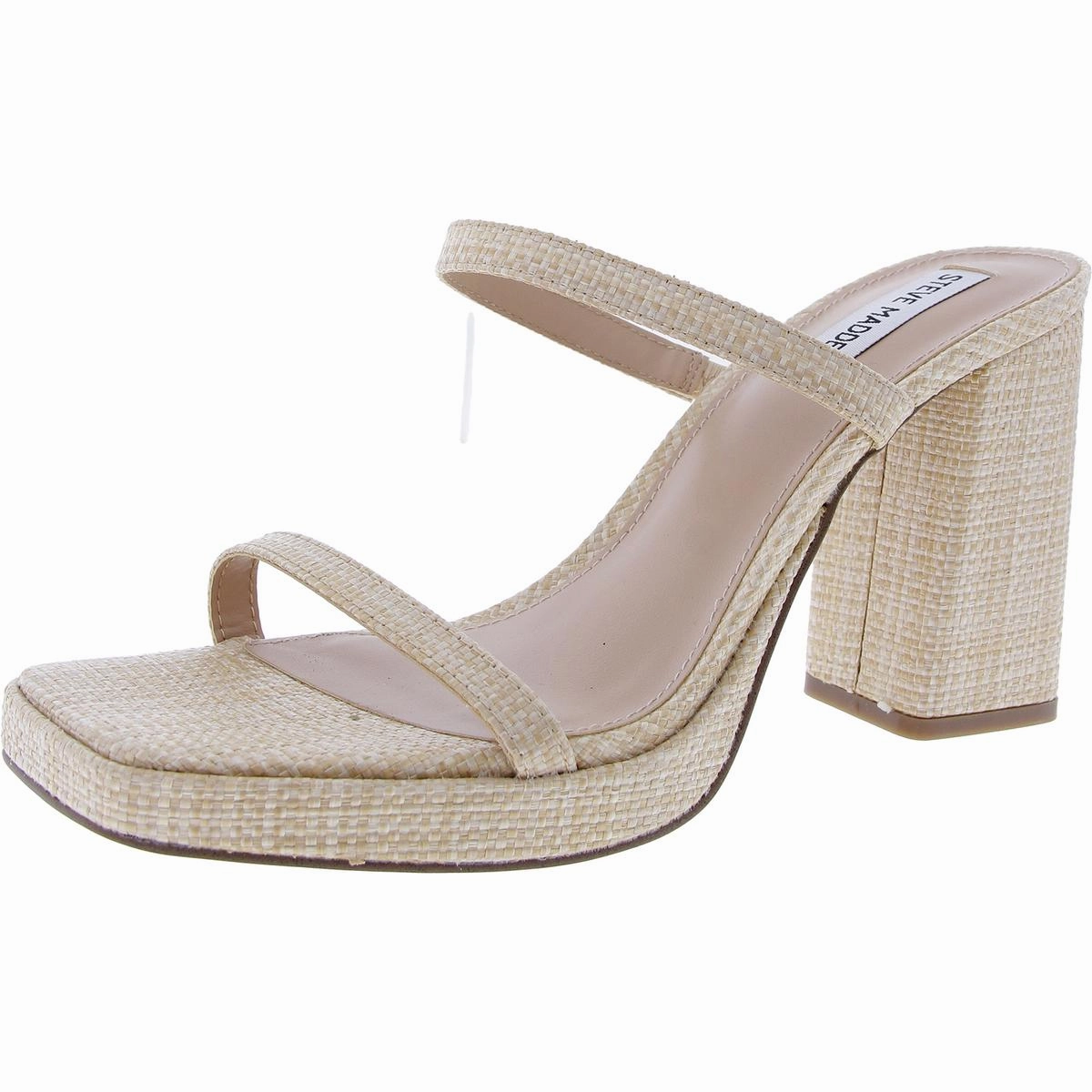 Polly Womens Faux Leather Slide Sandals