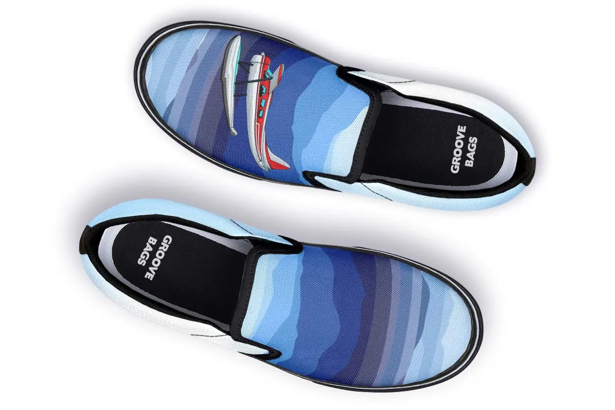 Pontoon Plane Pilot Slip-On Shoes