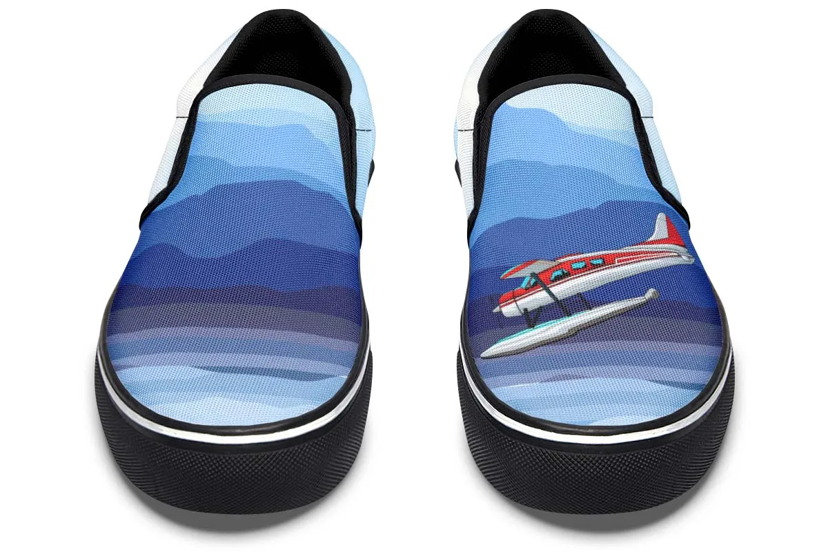 Pontoon Plane Pilot Slip-On Shoes