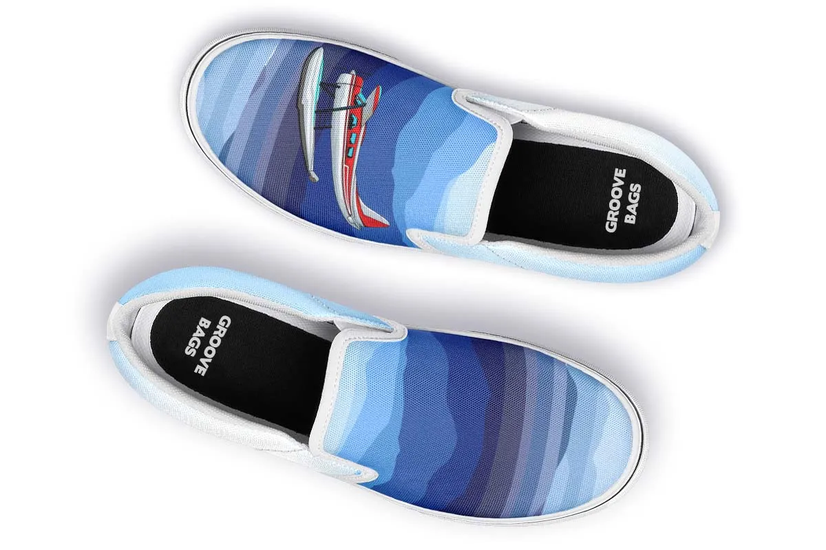 Pontoon Plane Pilot Slip-On Shoes