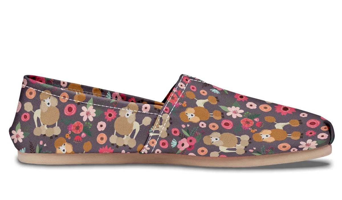 Poodle Flower Casual Shoes