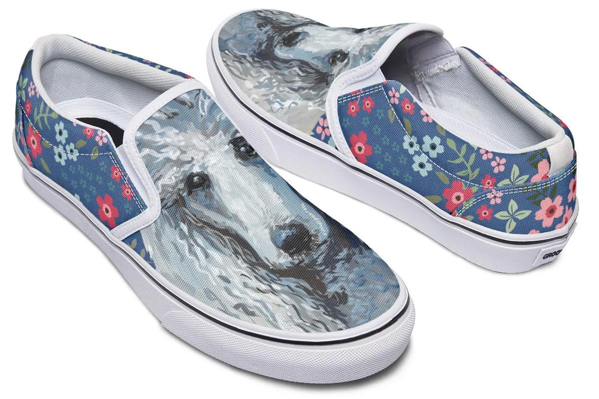 Poodle Sweetheart Slip-On Shoes
