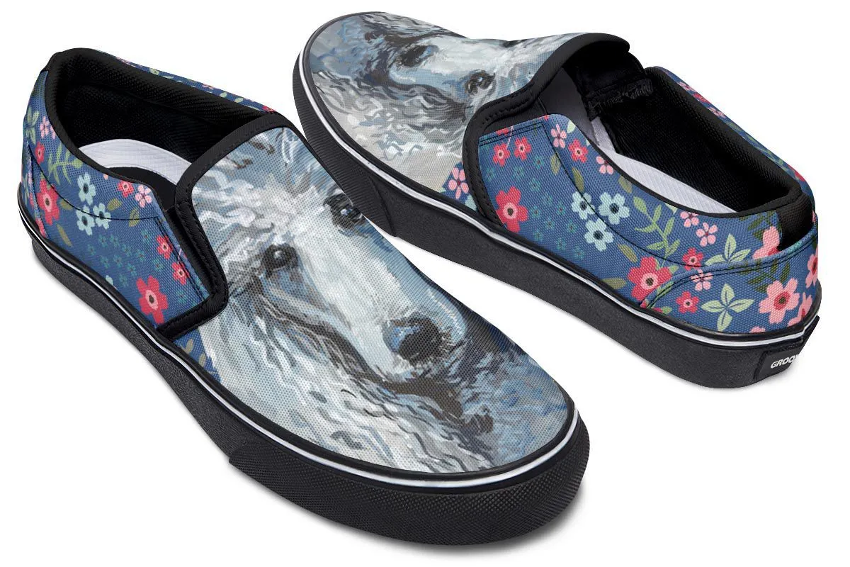 Poodle Sweetheart Slip-On Shoes