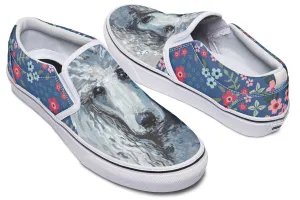 Poodle Sweetheart Slip-On Shoes