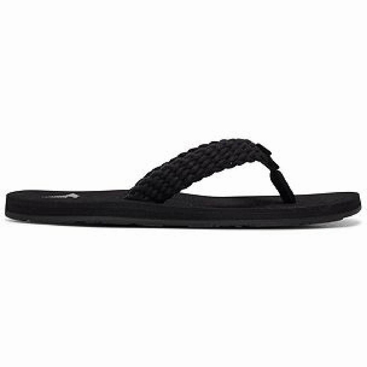 Port III Womens Cotton Braided Flip-Flops