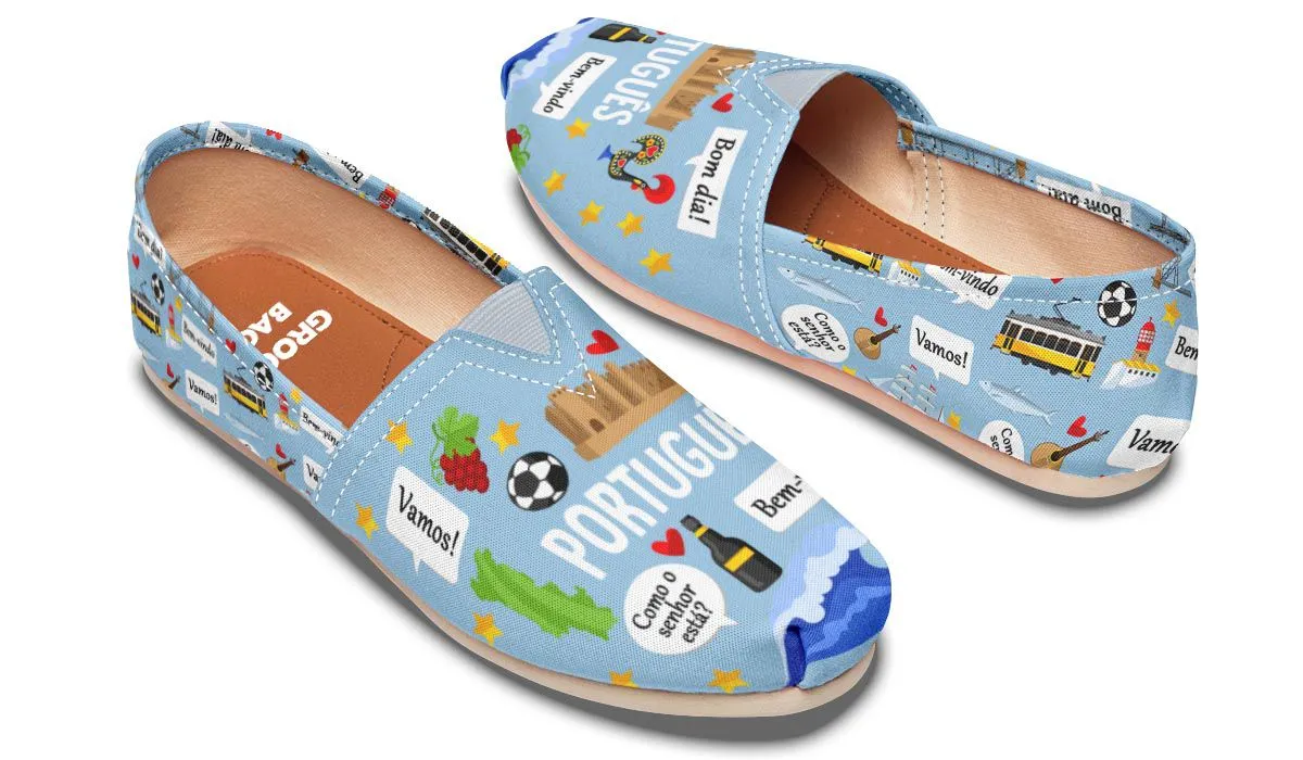 Portuguese Language Casual Shoes