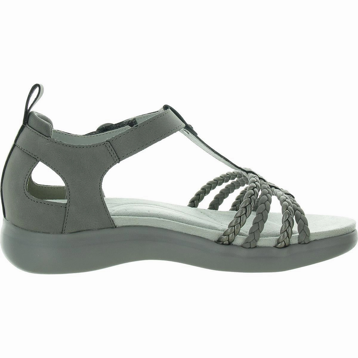 Prague Womens Buckle Casual Strappy Sandals