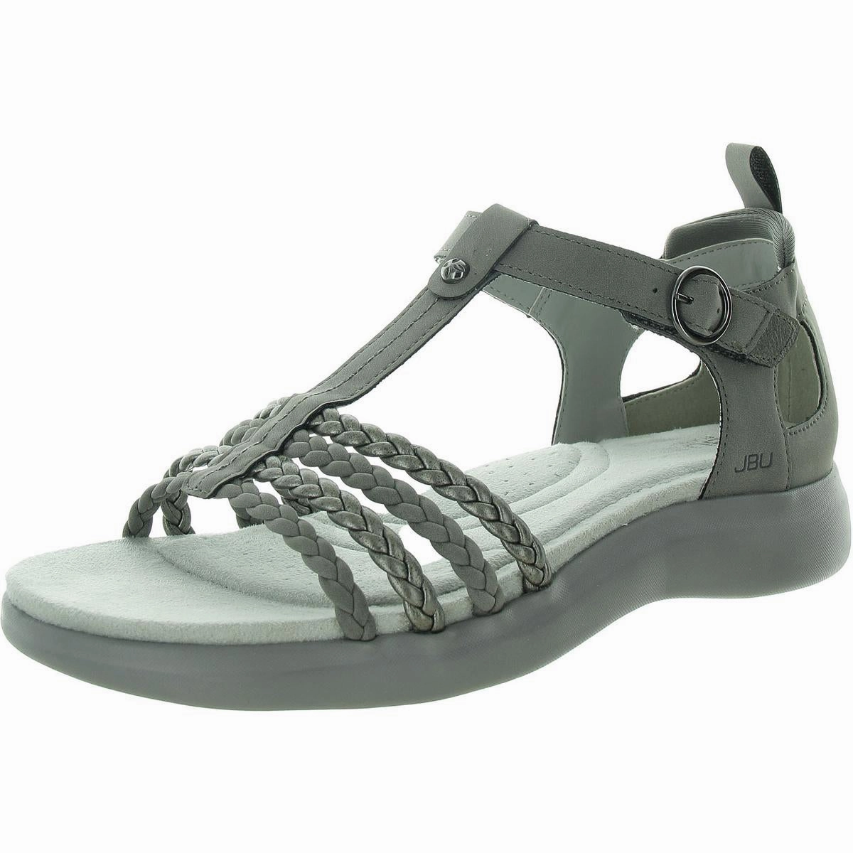 Prague Womens Buckle Casual Strappy Sandals