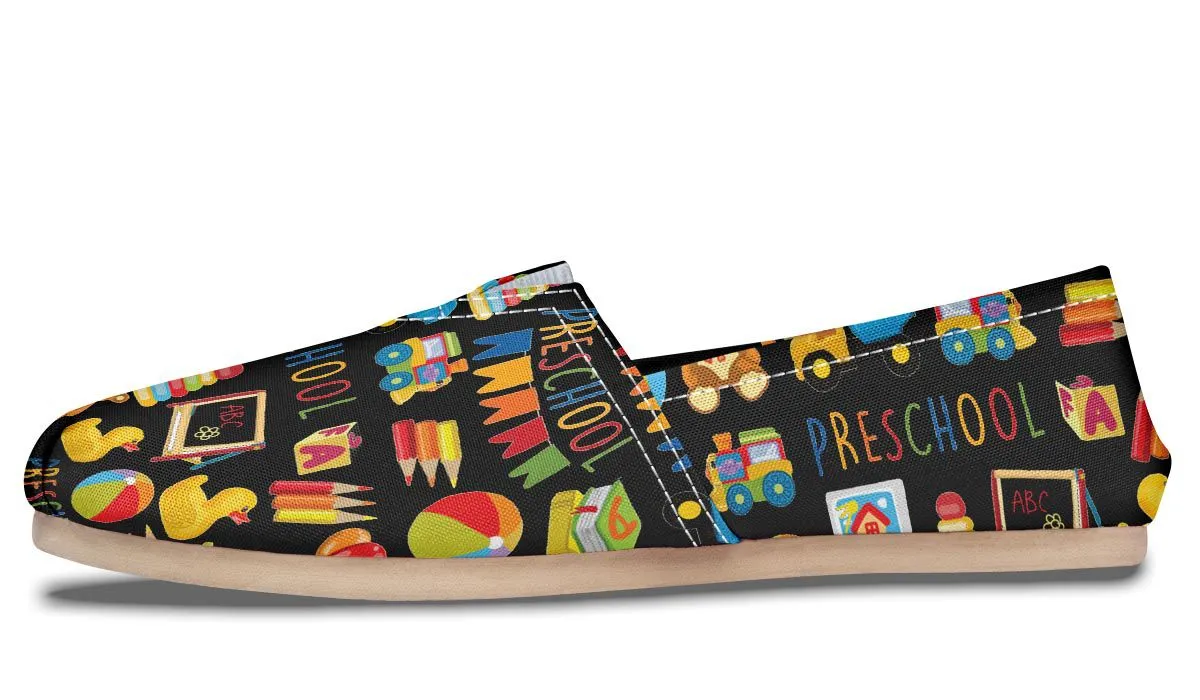 Preschool Teacher Black Casual Shoes