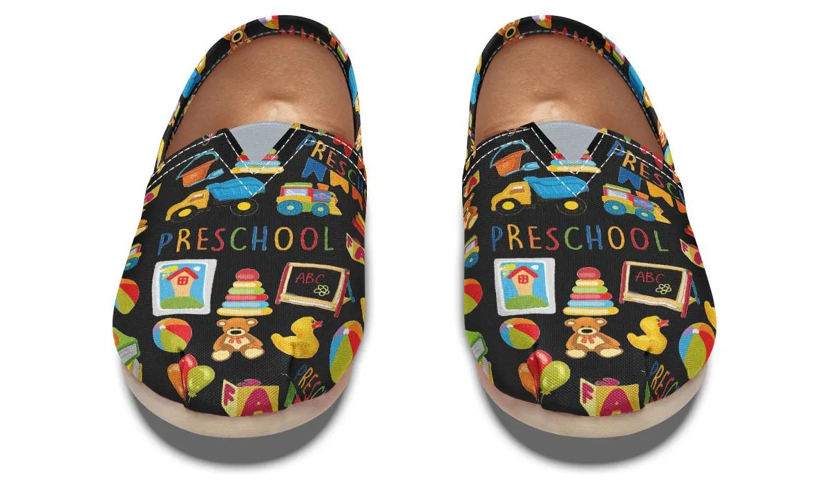 Preschool Teacher Black Casual Shoes