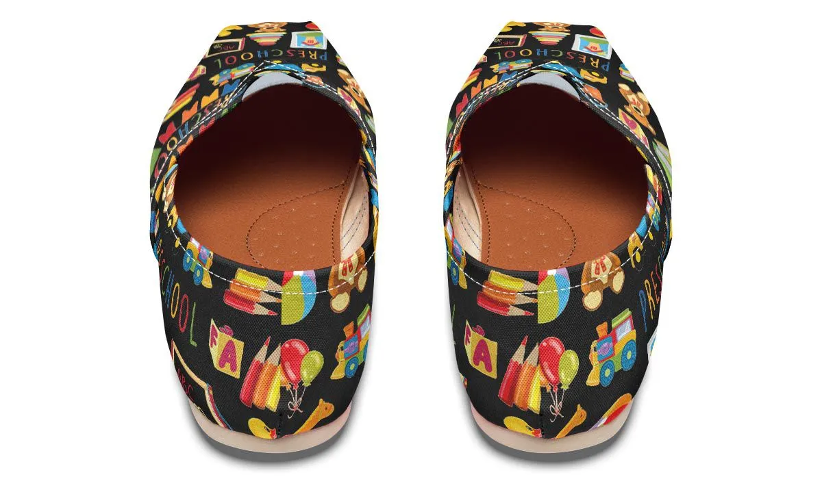 Preschool Teacher Black Casual Shoes