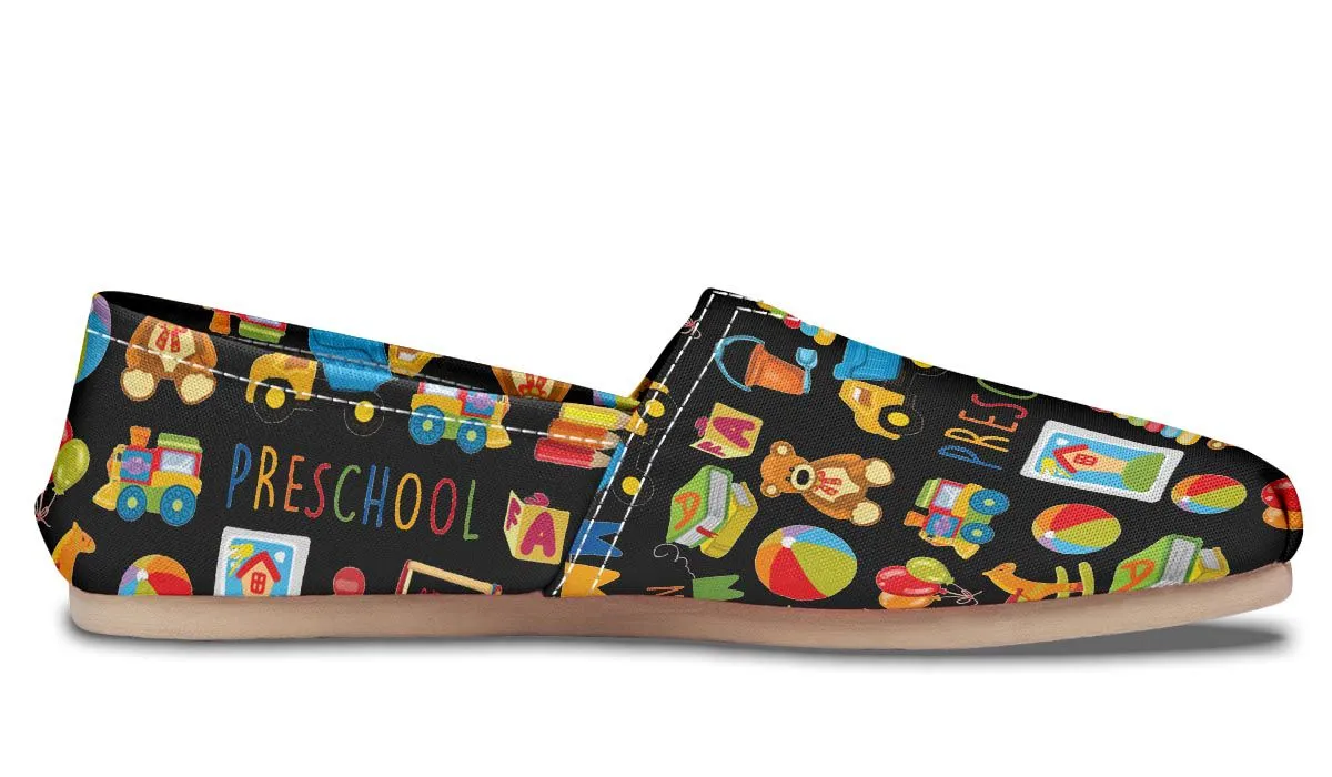 Preschool Teacher Black Casual Shoes