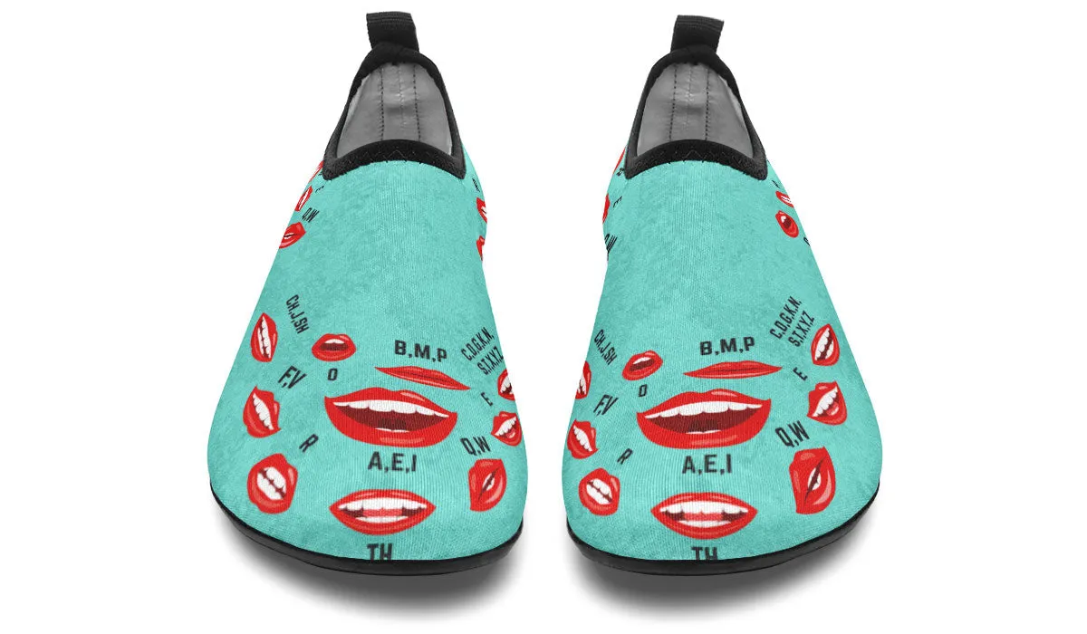 Pronunciation Chart Aqua Barefoot Shoes