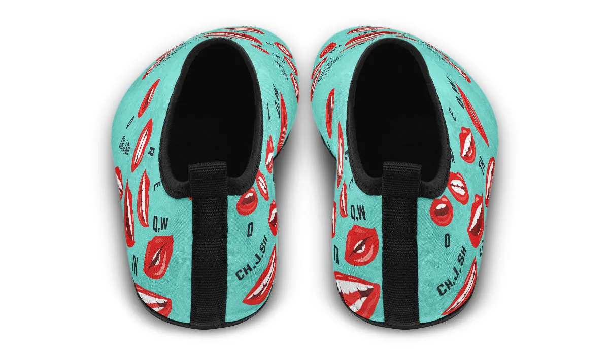 Pronunciation Chart Aqua Barefoot Shoes