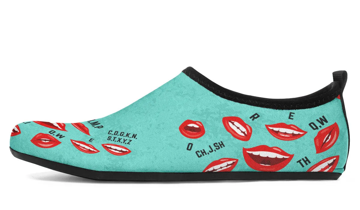 Pronunciation Chart Aqua Barefoot Shoes