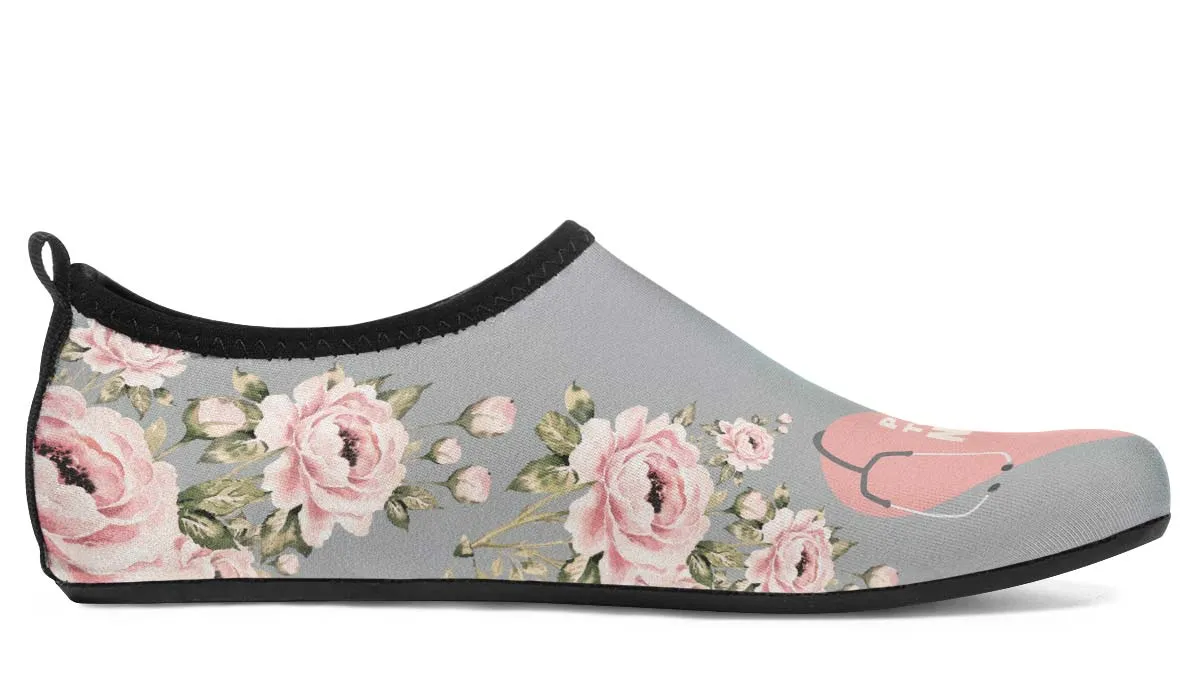 Proud Nurse Aqua Barefoot Shoes