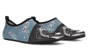 Pug Life Aqua Barefoot Shoes