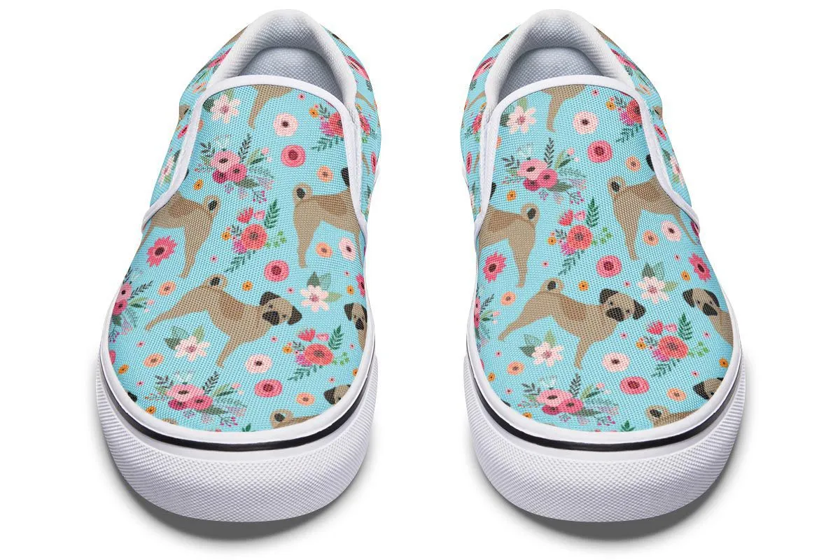 Puggle Flower Slip-On Shoes