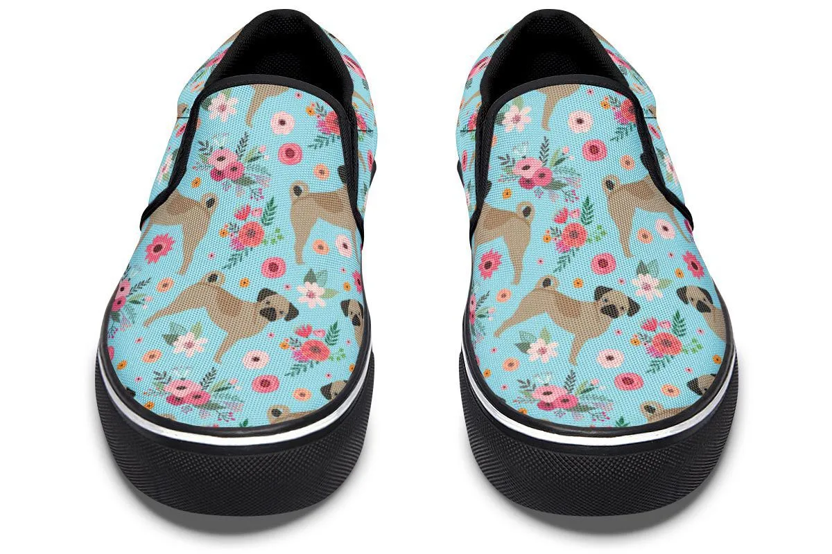 Puggle Flower Slip-On Shoes