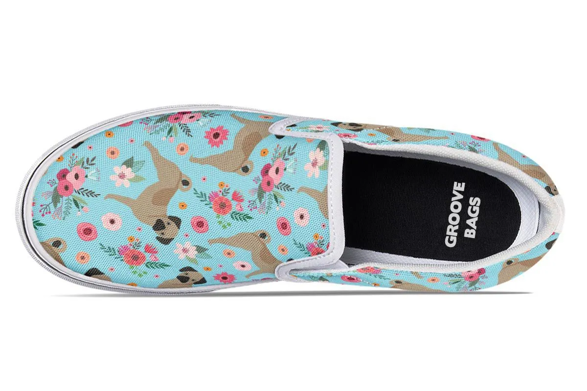 Puggle Flower Slip-On Shoes