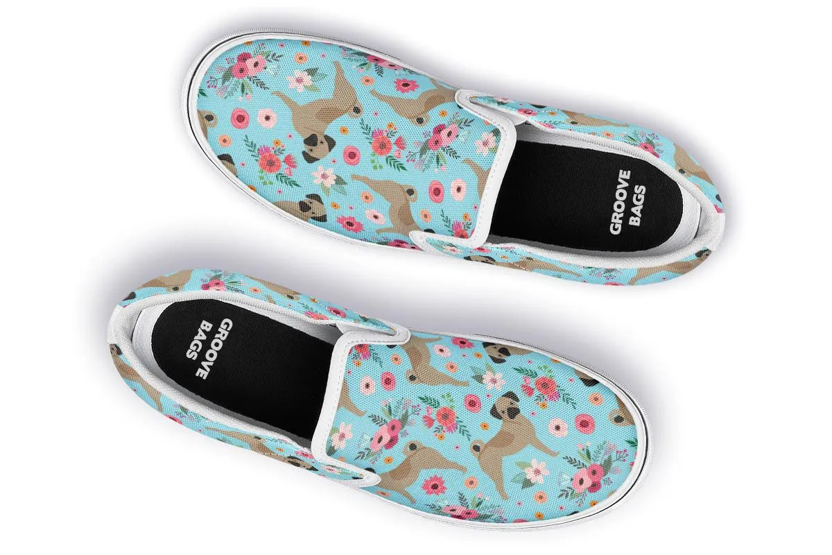 Puggle Flower Slip-On Shoes