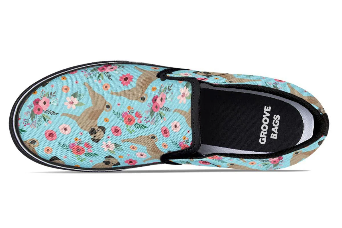 Puggle Flower Slip-On Shoes