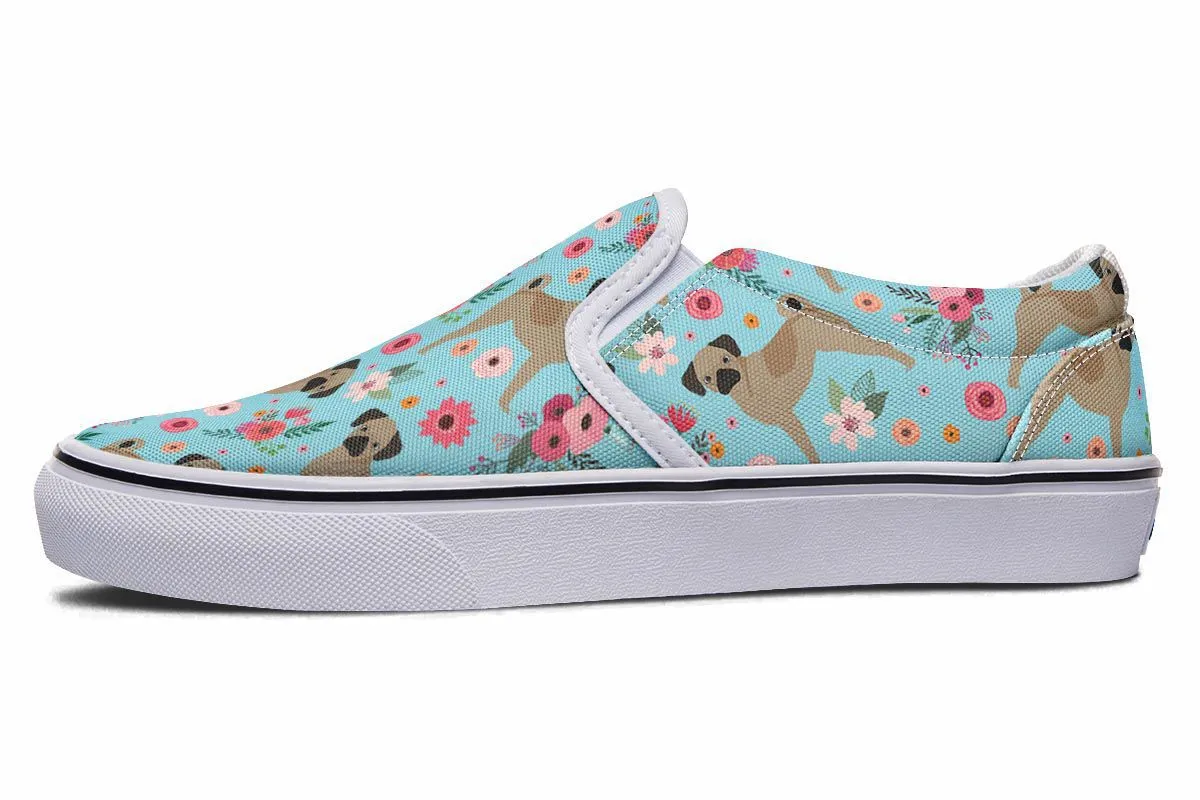 Puggle Flower Slip-On Shoes