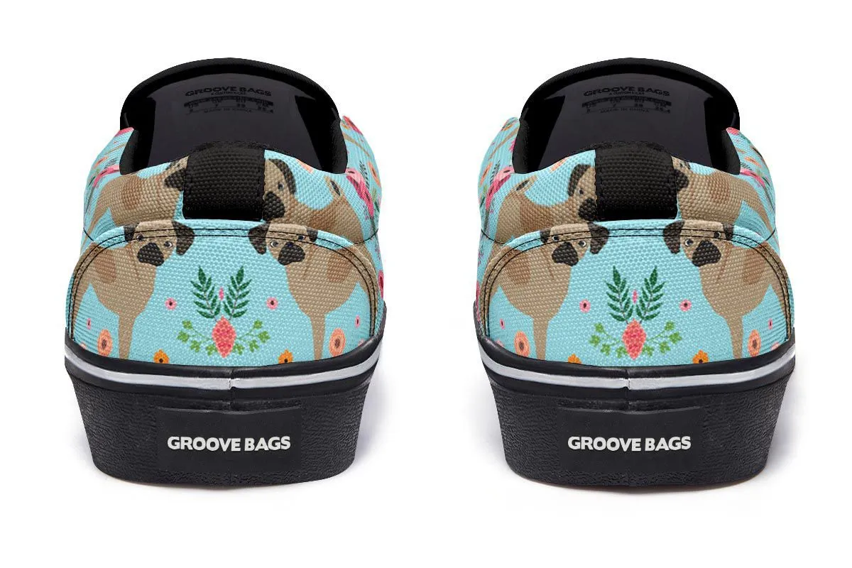 Puggle Flower Slip-On Shoes