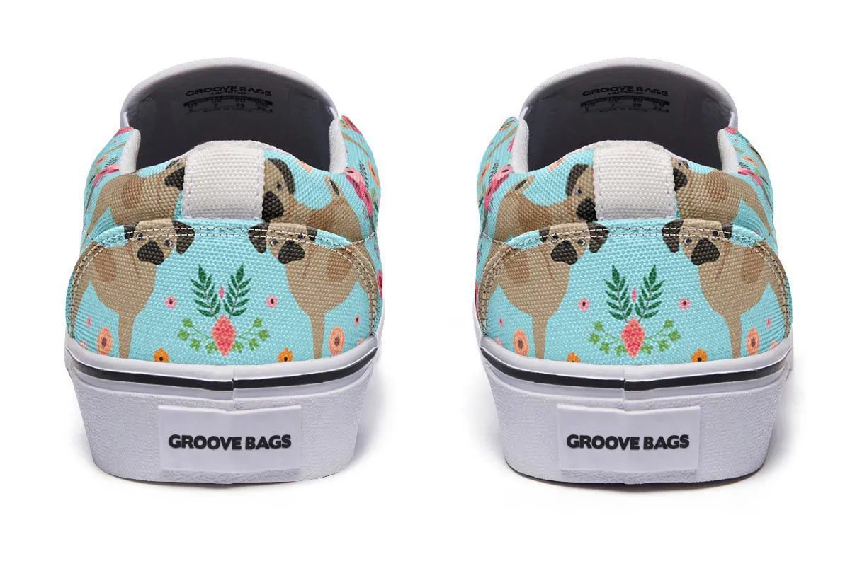 Puggle Flower Slip-On Shoes
